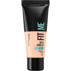 Maybelline Fit Me Matte & Poreless Foundation matujący podkład do twarzy 102 Fair Ivory 30ml