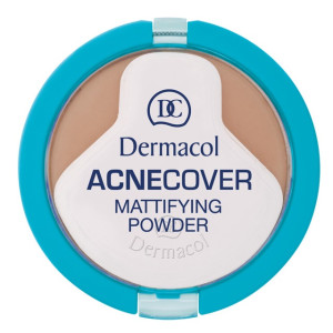 Dermacol Acnecover Mattifying Powder puder matujący w kompakcie 04 Honey 11g