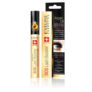 Eveline Cosmetics Sos Lash Booster multifunkcyjne serum do rzęs z olejkiem arganowym 10ml