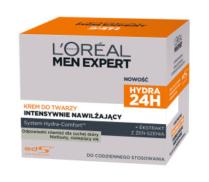 L'Oreal Paris Men Expert Hydra 24H krem do twarzy intensywnie nawilżający 50ml