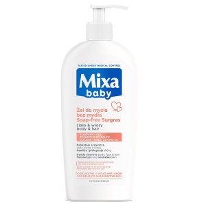 MIXA Baby łagodny szampon i płyn do kąpieli 2w1 400ml