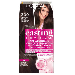 L'Oreal Paris Casting Creme Gloss farba do włosów 300 Ciemny Brąz