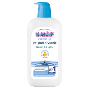 Bambino Rodzina nawilżający żel pod prysznic hiperdelikatny 1000ml