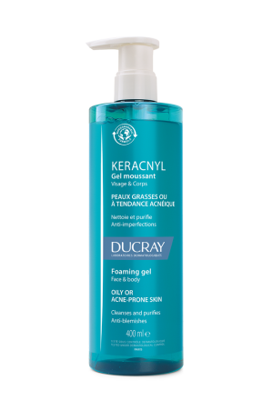 DUCRAY KERACNYL Żel Pieniący Do Skóry Skłonnej Do Trądziku - 400 ml