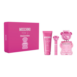 MOSCHINO Toy 2 Bubble Gum zestaw woda toaletowa spray 100ml + balsam do ciała 100ml + woda toaletowa spray 10ml
