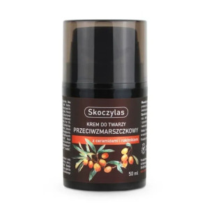 Skoczylas Krem do twarzy przeciwzmarszczkowy z ceramidami i rokitnikiem 50ml