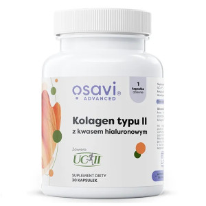 Osavi Kolagen typu II z kwasem hialuronowym 30 kapsułek