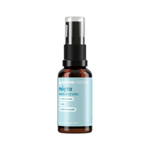 Cosma Cannabis Pure Herbs Mięta ekstrakt z liści mięty pieprzowej suplement diety 30ml