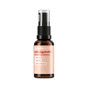 Cosma Cannabis Pure Herbs Ashwagandha ekstrakt z korzenia ashwagandhy suplement diety 30ml