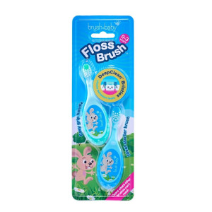 Brush-Baby FlossBrush szczoteczka do zębów dla dzieci 0-3 lat 2szt