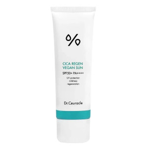 Dr. Ceuracle Cica Regen Vegan Sun SPF50+/PA++++ kojący krem-żel z filtrem 50ml