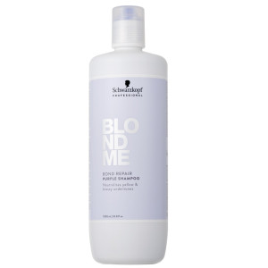 Schwarzkopf Professional BlondMe Bond Repair Purple Shampoo fioletowy szampon neutralizujący 1000ml