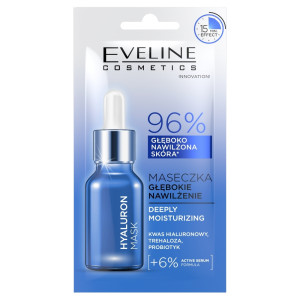 Eveline Cosmetics Hyaluron Mask maseczka głębokie nawilżenie 8ml
