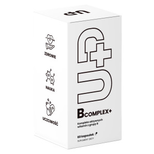 UP Health Pharma B Complex+ suplement diety 60 kapsułek