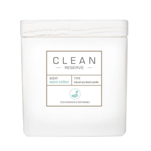 Clean Reserve Warm Cotton sojowa świeca zapachowa 227g