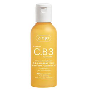 Ziaja Witamina C.B3 nie-codzienny tonik kwasowy 1% aha+pha 120ml