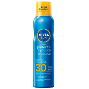 Nivea Sun Protect Dry Touch odświeżająca mgiełka do opalania SPF30 200ml