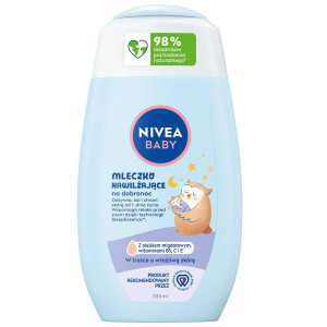 Nivea Baby mleczko nawilżające na dobranoc 200ml