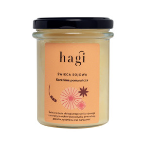 Hagi Mała świeca sojowa Korzenna Pomarańcza 215ml