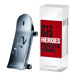 CAROLINA HERRERA 212 Heroes Forever Young MEN woda toaletowa spray męskie 90 ml