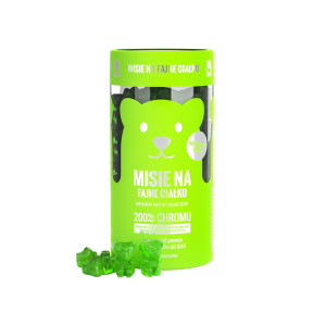 Noble Health Misie na fajne ciałko suplement diety w postaci żelek 300g