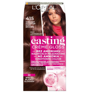 L'Oreal Paris Casting Creme Gloss farba do włosów 415 Mroźny Kasztan