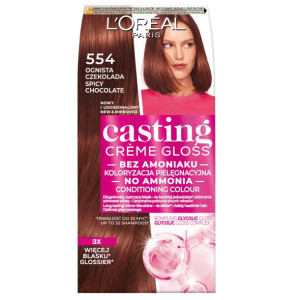 L'Oreal Paris Casting Creme Gloss farba do włosów 554 Ognista Czekolada