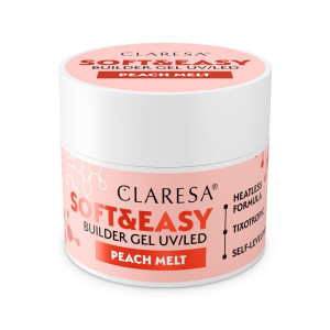 Claresa Soft&Easy Builder Gel żel budujący Peach Melt 45g