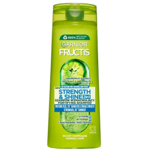 Garnier Fructis Siła i Blask 2w1 szampon wzmacniający do włosów normalnych 400ml