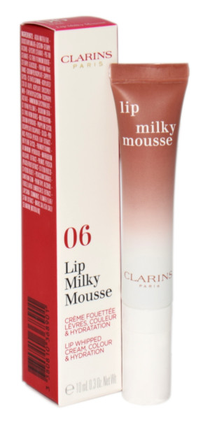 CLARINS LIP Milky Mousse 06 Milky NUDE kosmetyk do ust 10 ml