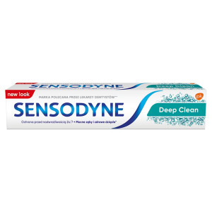 Sensodyne Deep Clean pasta do zębów z fluorkiem 75ml