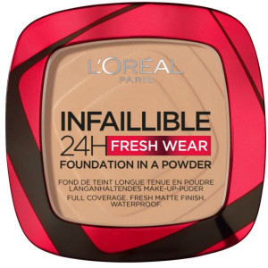 L'Oreal Paris Infaillible 24H Fresh Wear Foundation In A Powder matujący podkład do w pudrze 140 Golden Beige 9g