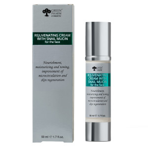 Green Pharm Cosmetic Krem odmładzający do twarzy z mucyną ślimaka 50ml