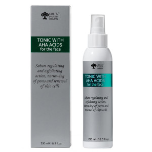 Green Pharm Cosmetic Tonik do twarzy z kwasami AHA 250ml