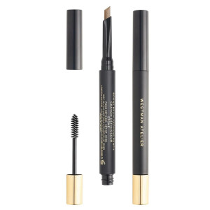 Westman Atelier Bonne Brow Defining Pencil kredka do brwi ze szczoteczką Stone 0.34g