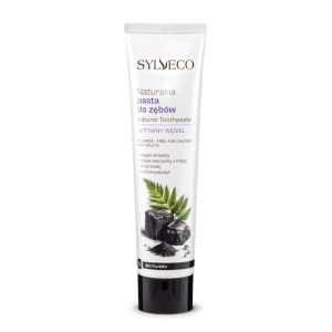 SYLVECO Pasta do zębów z węglem aktywnym bez fluoru 100 ml