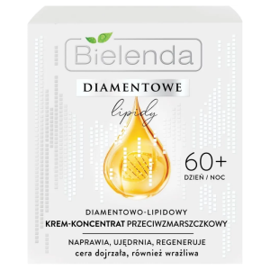BIELENDA Diamentowe Lipidy diamentowo-lipidowy krem-koncentrat przeciwzmarszczkowy 60+ 50 ml