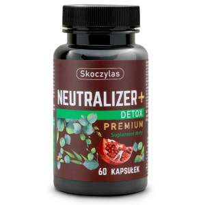 Skoczylas Neutralizer+ Detox Premium kwas alfa liponowy + astaksantyna i beta-glukansuplement diety 60 kapsułek
