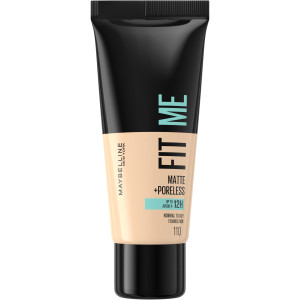 Maybelline Fit Me Matte & Poreless Foundation matujący podkład do twarzy 110 Porcelain 30ml