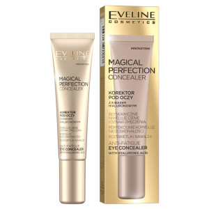 Eveline Cosmetics Magical Perfection Concealer korektor pod oczy niwelujący cienie i oznaki zmęczenia 02 Medium 15ml