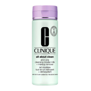 CLINIQUE ALL About Clean Cleansing Micellar MILK Makeup Remover VERY DRY TO DRY Combination produkt kosmetyczny 200 ml