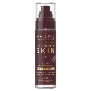 Eveline Cosmetics Celebrity Skin mgiełka utrwalająco-pielęgnująca do makijażu Liquid Miracle 100ml