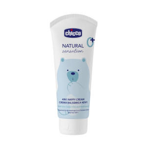 Chicco Natural Sensation 4in1 Happy Cream krem ochronny przeciw odparzeniom 0+ 100ml