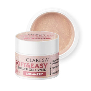 Claresa Soft&Easy Builder Gel żel budujący Shimmery 45g