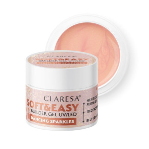 Claresa Soft&Easy Builder Gel żel budujący Dancing Sparkles 45g