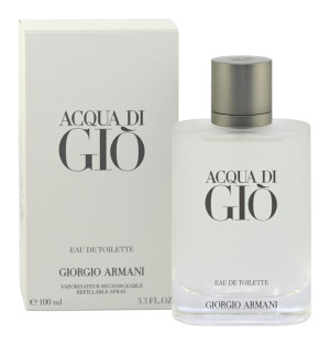 ARMANI Acqua DI GIO Refillable woda toaletowa spray męskie 100 ml