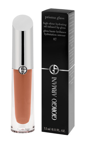ARMANI PRISMA GLASS HYDRATING LIP GLOSS NUDE GLOW 07