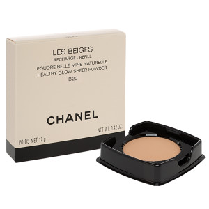 CHANEL LES Beiges Healthy GLOW Sheer Powder B20 Refill puder do twarzy 12 g