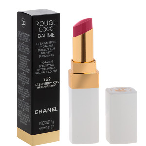 CHANEL Rouge COCO Baume Lipstick Shine Raspberry KISS 759 kosmetyk do ust 3 g