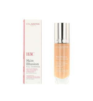 CLARINS SKIN Illusion FULL Coverage Hydrating Foundation 113C podkład do twarzy 30 ml
